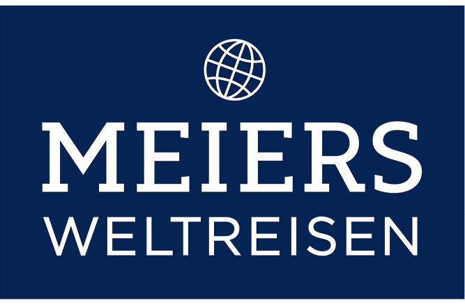 Meiers Weltreisen, Logo