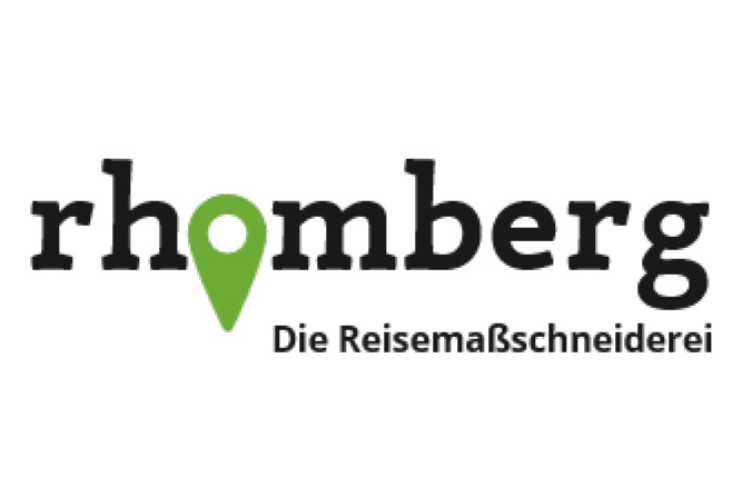 Rhomberg - Die Reiseschneiderei, Logo